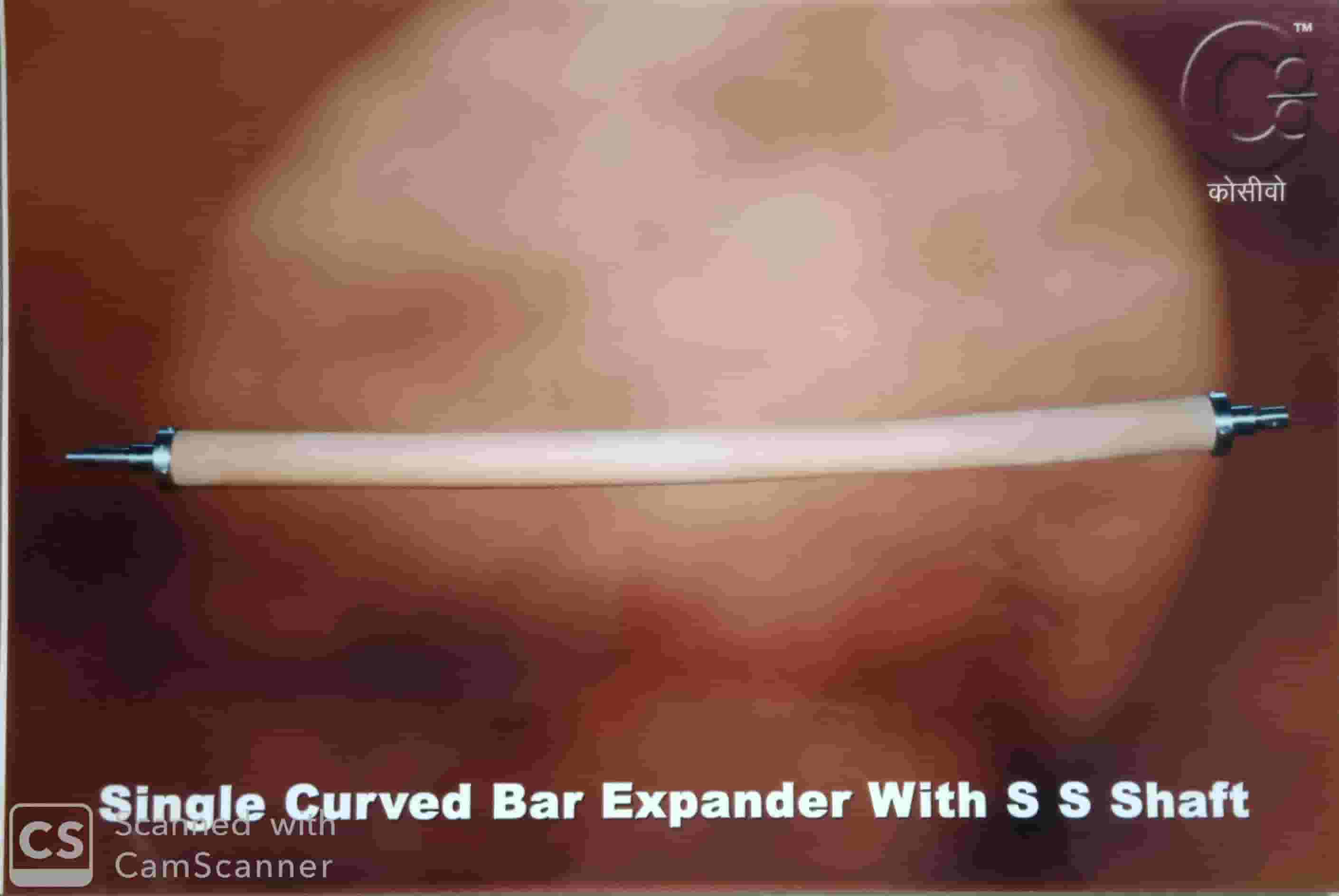 Single Curved Bar Expander with SS Shaft