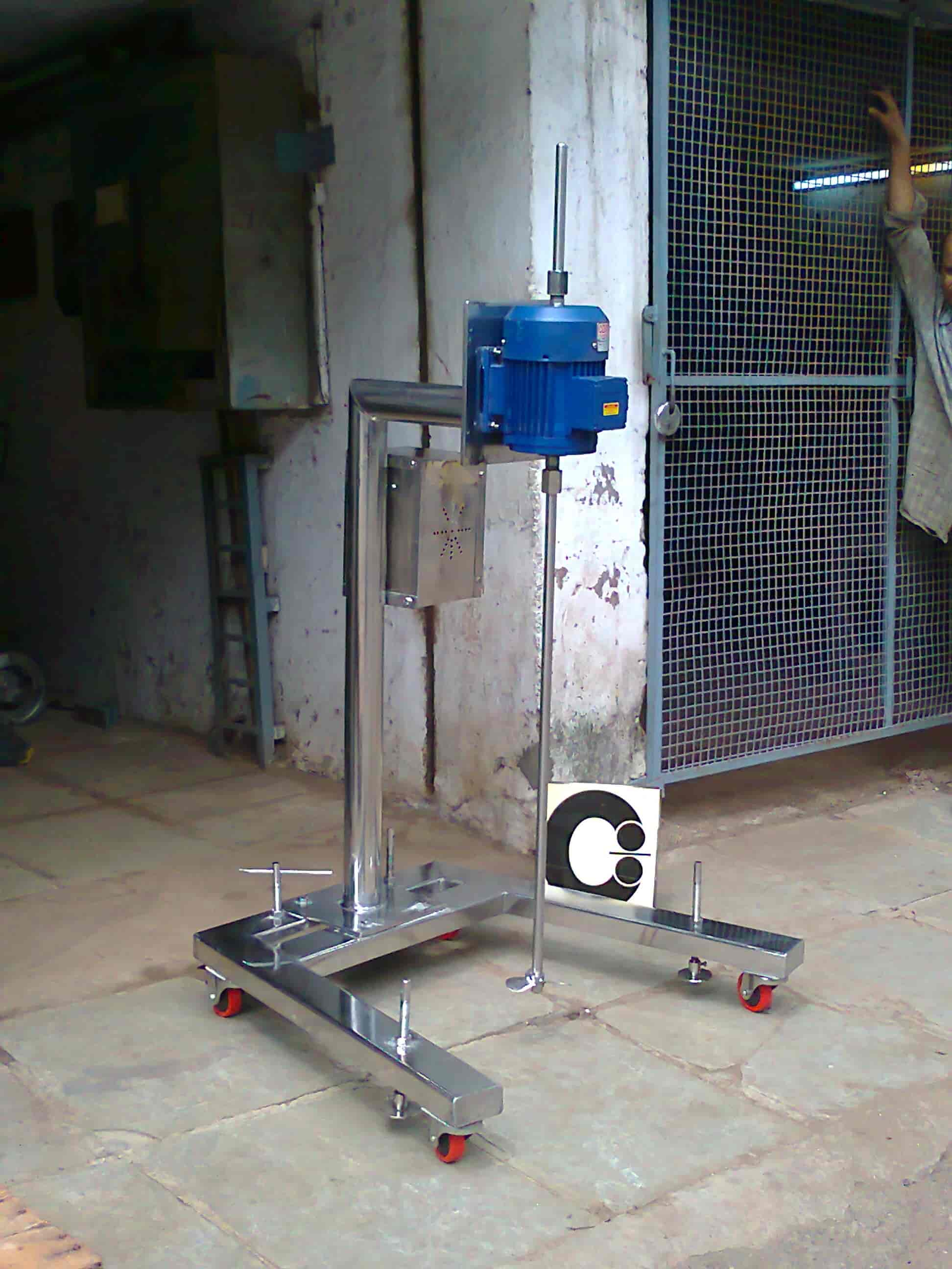 SS Movable Stand with Hollow Adjustable Shaft Stirrer