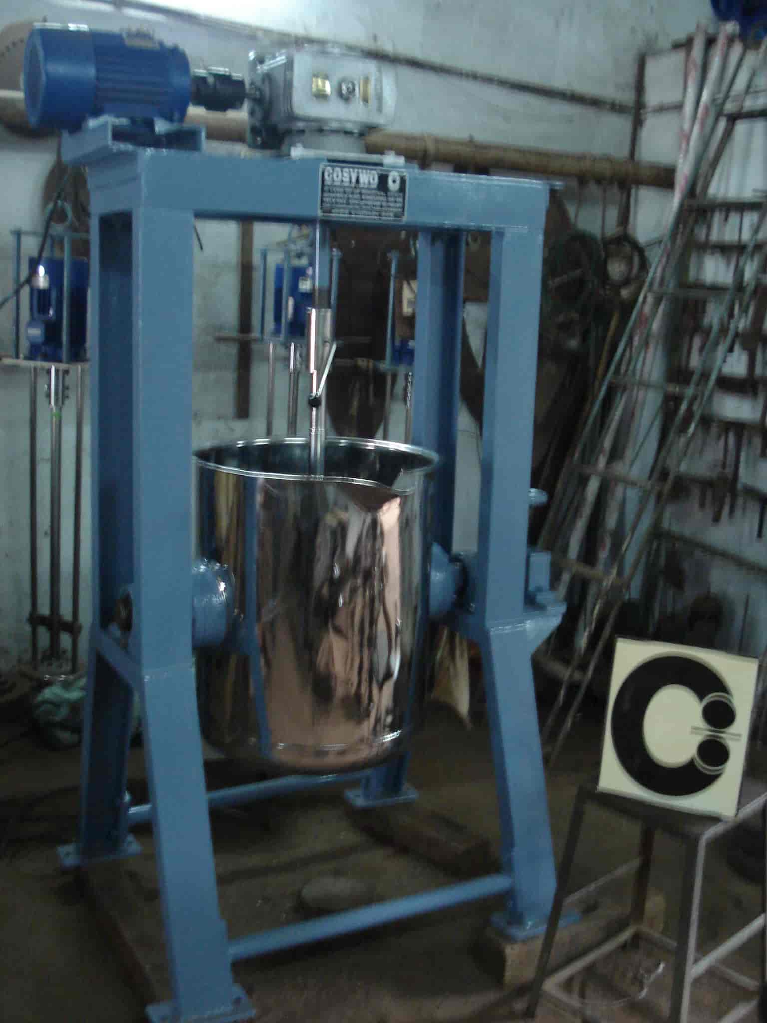 Printing Ink Mixing Kettle with Tilting Arrangement