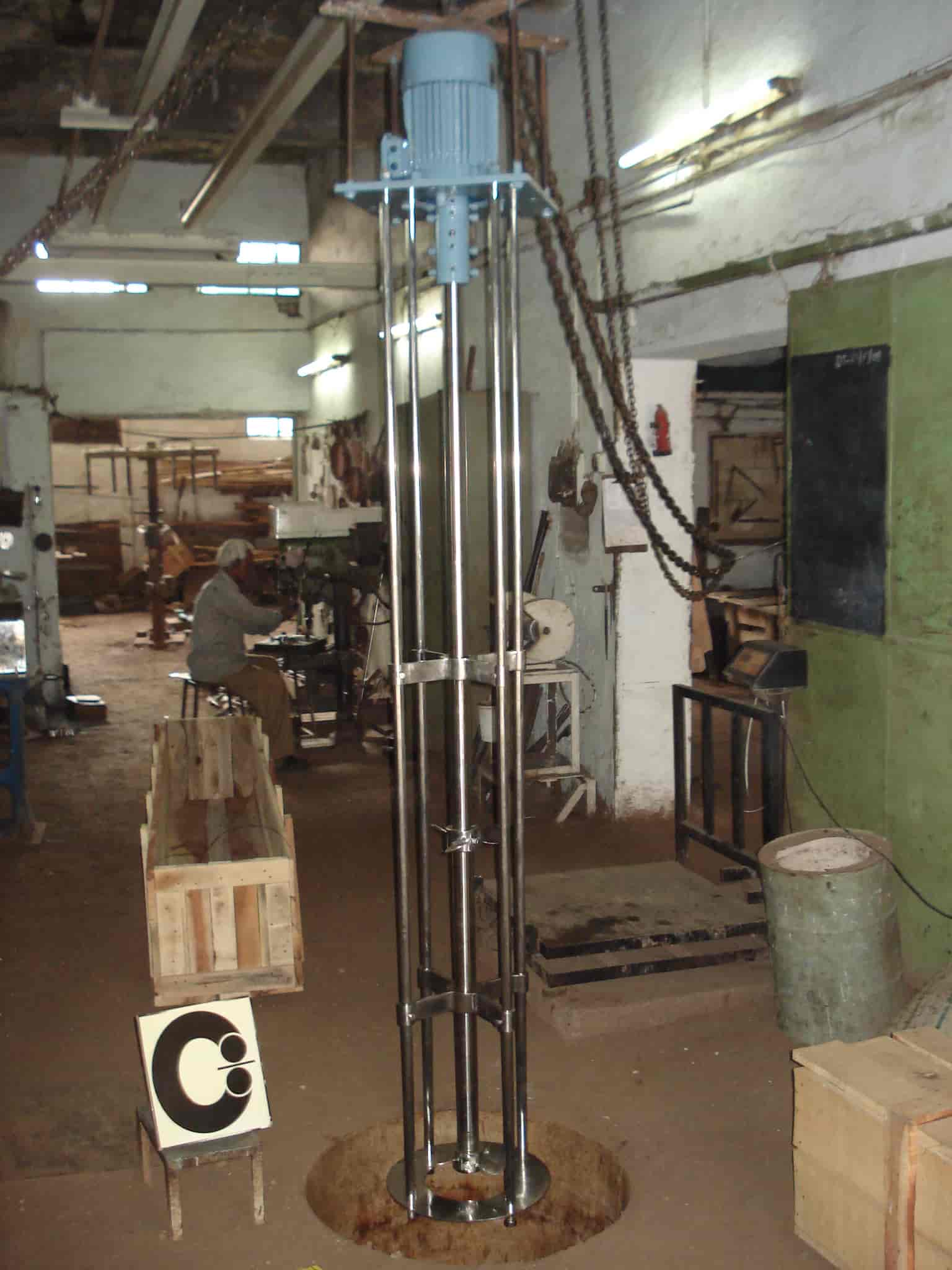 5 HP High Speed Stirrer 96 inch long